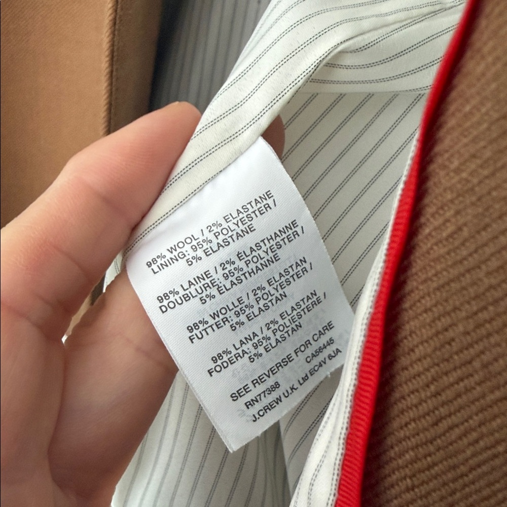 J. Crew Schoolboy Regent Brown Blazer - Picture 14 of 14